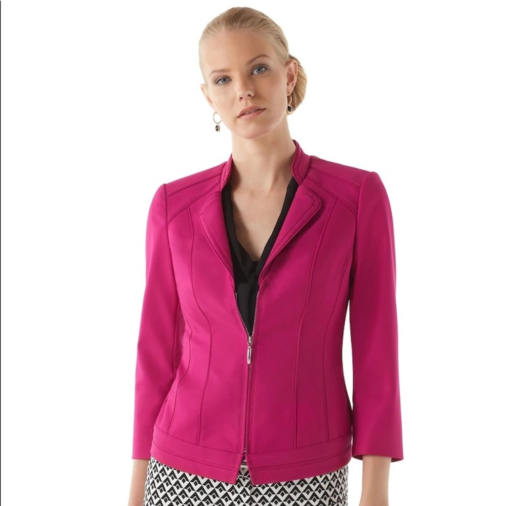 White House Black Market Pink Blazer